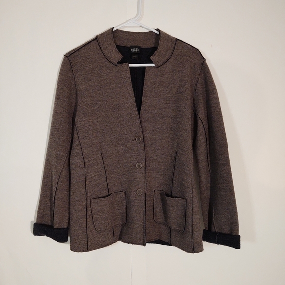Eileen Fisher lightweight wool Blazer - Picture 8 of 9